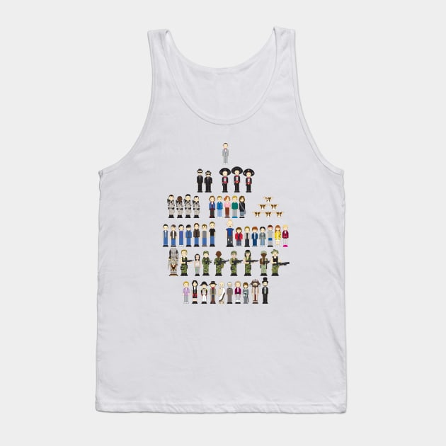 Counting in the 80s Tank Top by C_Squared_Designs